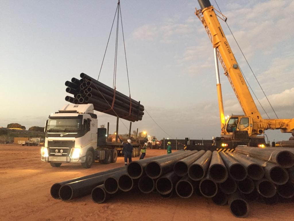 Overland Raw Water & Slurry Pipeline - FIDIC Contract — photo 12