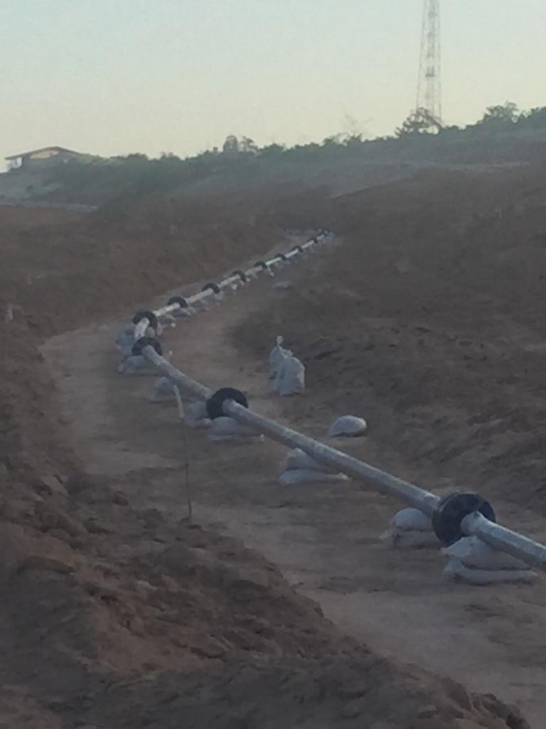 Overland Raw Water & Slurry Pipeline - FIDIC Contract — photo 2