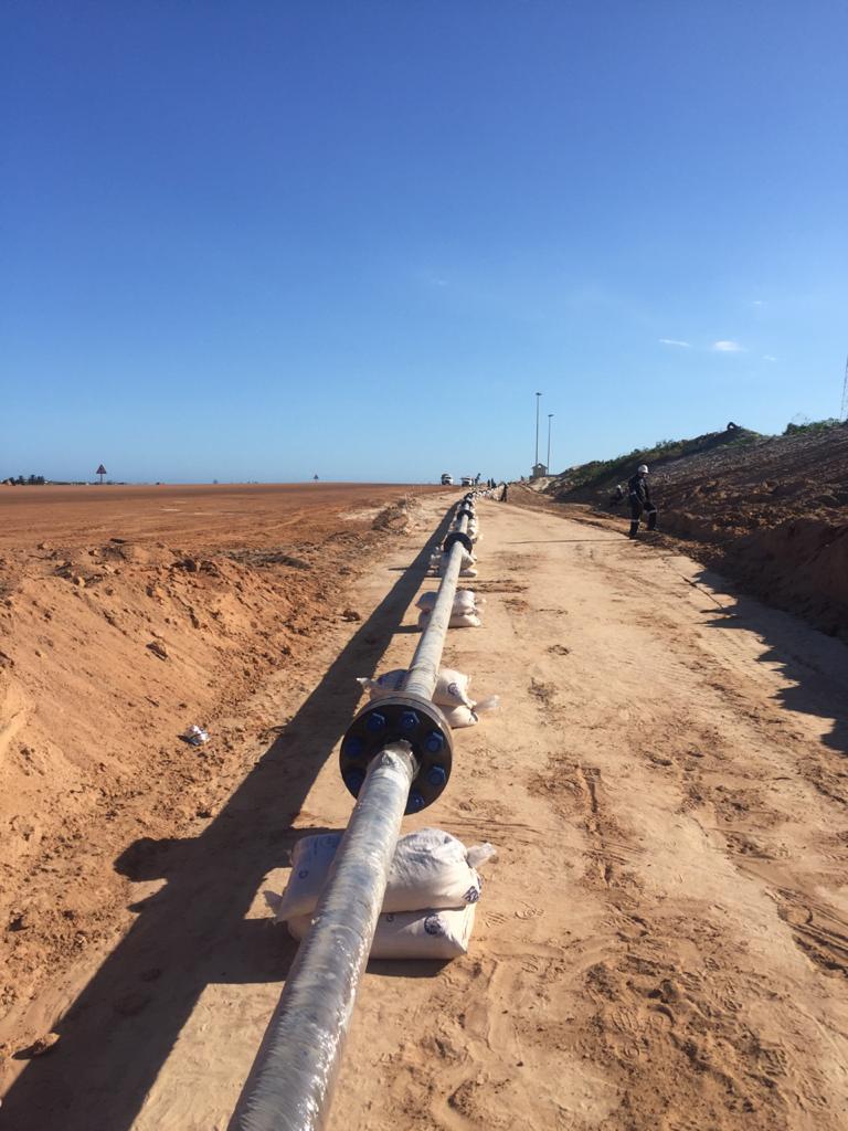 Overland Raw Water & Slurry Pipeline - FIDIC Contract — photo 3
